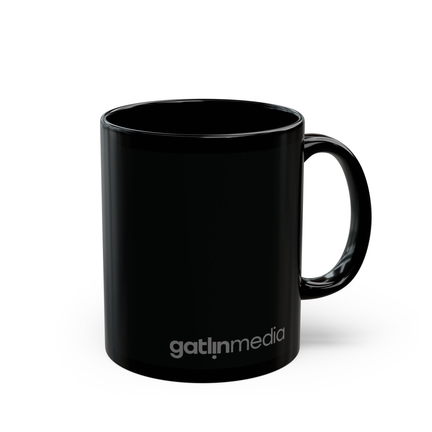 Gatlin media Black Mug