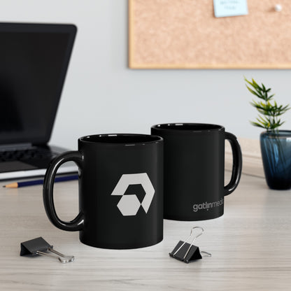 Gatlin media Black Mug